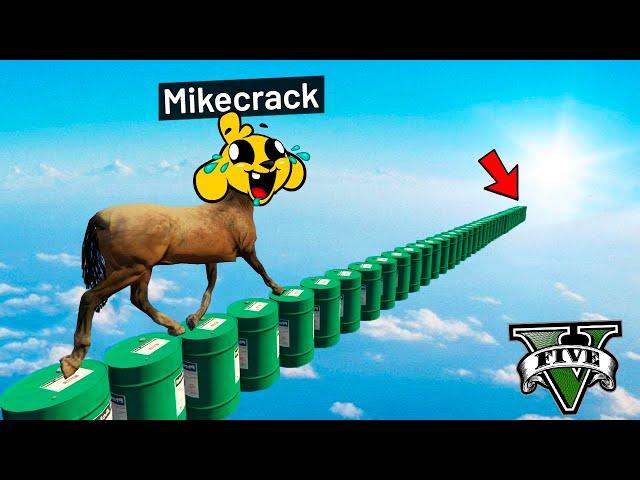 ¡NOS TRANSFORMAMOS en ANIMALES!  CARRERA de ANIMALES con AMIGOS  MIKECRACK GTA 5 ONLINE #24