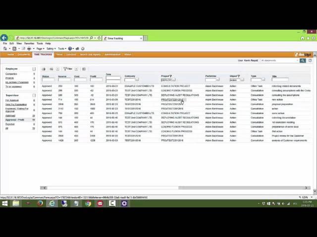 Reviewing and Creating Reports in DocLogix DMS