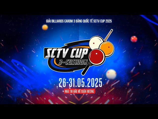  TRỰC TIẾP BÀN 9: Đào Văn Ly - Phạm Hữu Tài | GIẢI BILLIARDS CAROM 3 BĂNG QUỐC TẾ - SCTV CUP 2025