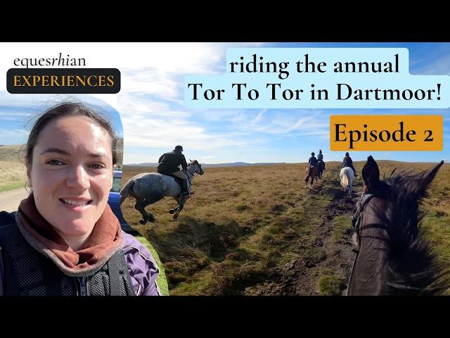 Ep 2: Horse Riding Adventure on Dartmoor | Riding the Liberty Trails Tor to Tor | Riding With Rhi