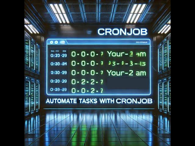 Add a Cron Job on My Server That Runs Every 24 Hours at 12:00 AM Each Day