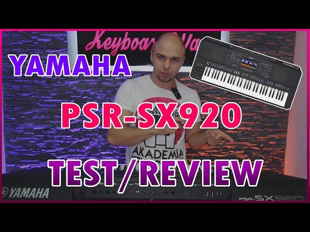 Yamaha PSR-SX920 Czy to mały GENOS 2? Test/recenzja, wady i zalety, REVIEW - pros and cons.