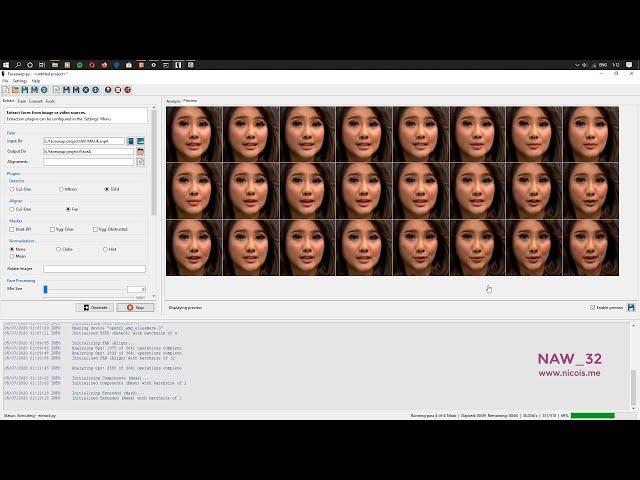 Faceswap Deepfakes Tutorial for Noob (AMD Radeon RX 570)