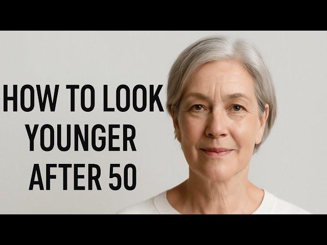 Feminine After 50: HOW TO LOOK YOUNGER AFTER 50!