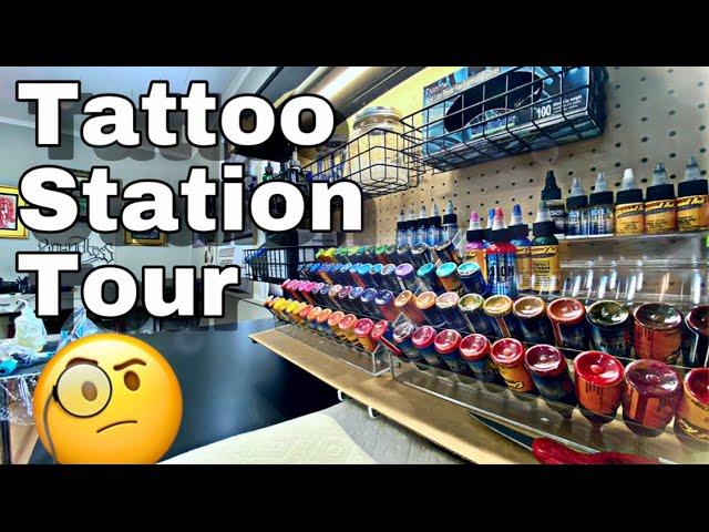 My Tattoo Station Tour  - That Tattoo Guy