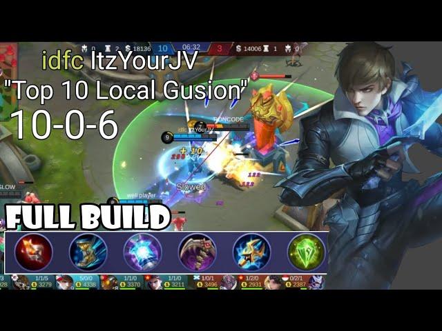 How to use Gusion in Mobile Legends (Rank Game)