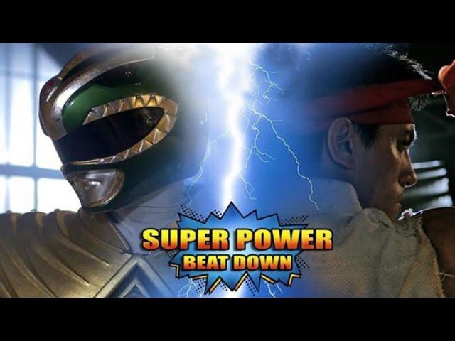 Green Ranger vs Ryu - Super Power Beat Down (Fight Scene)