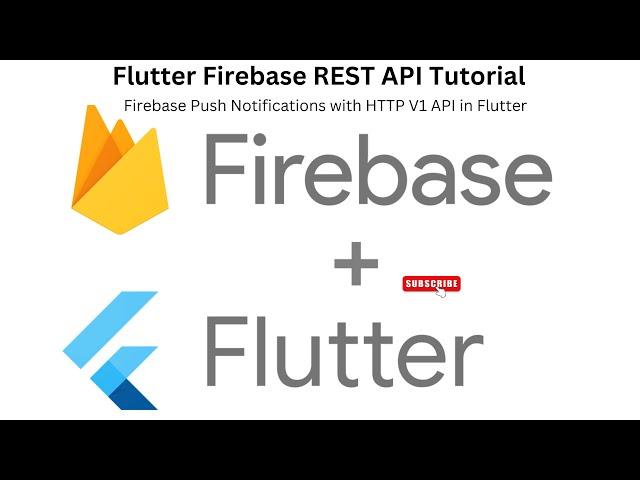 Firebase Push Notifications with HTTP V1 API in Flutter | REST API Tutorial #firebase #flutter