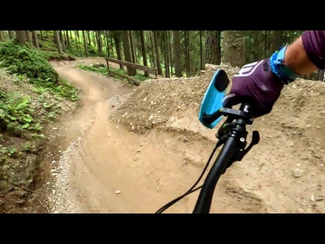 Kessler Line Trail. Difficulty Red. Bike Park Schladming