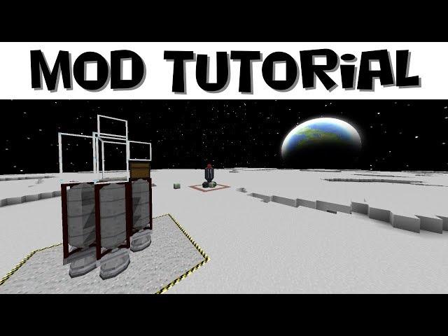 Advanced Rocketry Tutorial #4 - Building Rockets and Moon Travel (Minecraft 1.12.2)