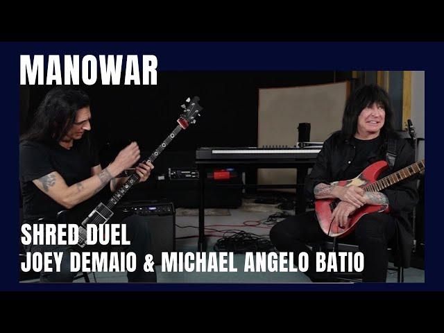 INSANE! MANOWAR’s Joey DeMaio and Michael Angelo Batio on the way to 275 BPM