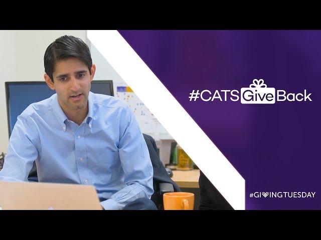 #CatsGiveBack: Samir’s Northwestern Direction