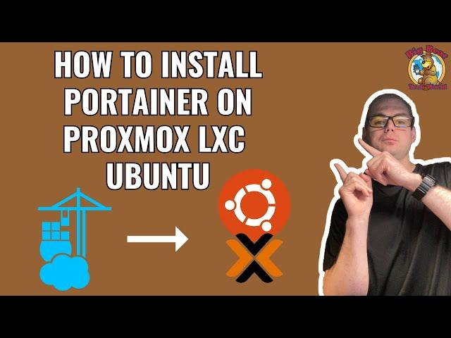 How to install Portainer on Proxmox LXC Ubuntu