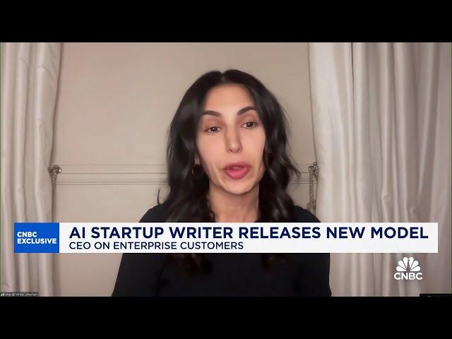 Writer CEO May Habib talks utilizing synthetic data to train AI models