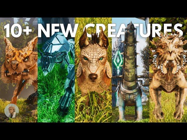 EVERY NEW CREATURE IN EXTINCTION! Armadoggo, Dreadnoughtus + More!