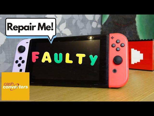 Cash Converters Broken Nintendo Switch - Can it be Repaired?