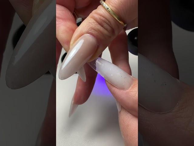 The process of dual form nail extensions minus E file because I didn’t get that footage ….oops. ￼