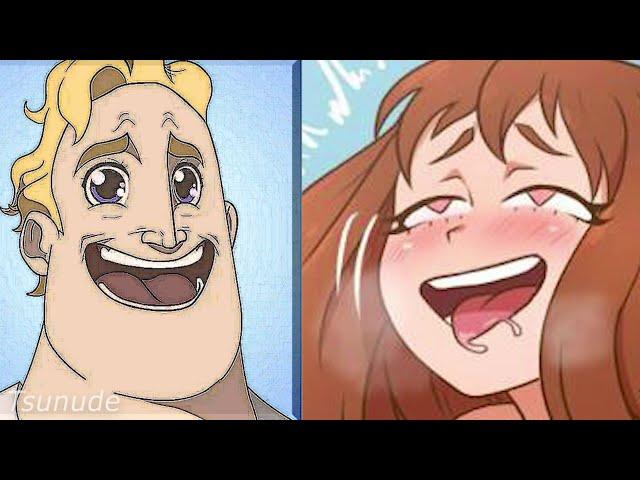 Mr Incredible becoming Canny (Ochako Uraraka Rule 34)