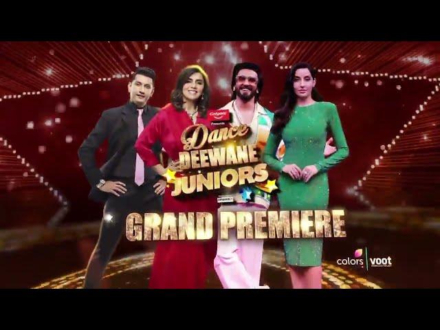 Gang Tushar Shetty (All stars) with Ranveer singh//grand premier//new promo// #dancedeewanejuniors