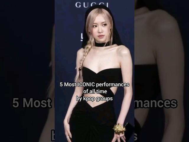 5 Most Iconic performances of all time by kpop groups[my opinion]