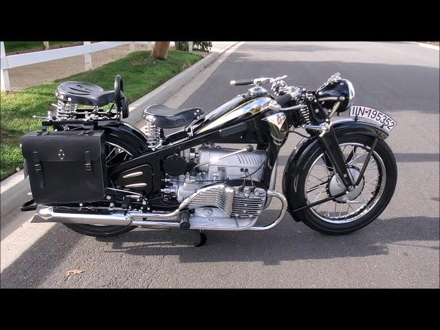 1938 Zündapp K800 - German Pre-War Motorcycle - Full Restoration