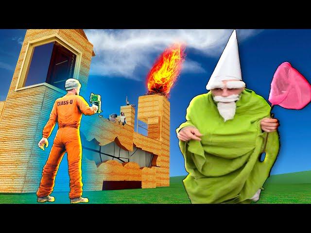 CAN GNOME CRAWLY DESTROY OUR FORTRESS IN GARRY'S MOD