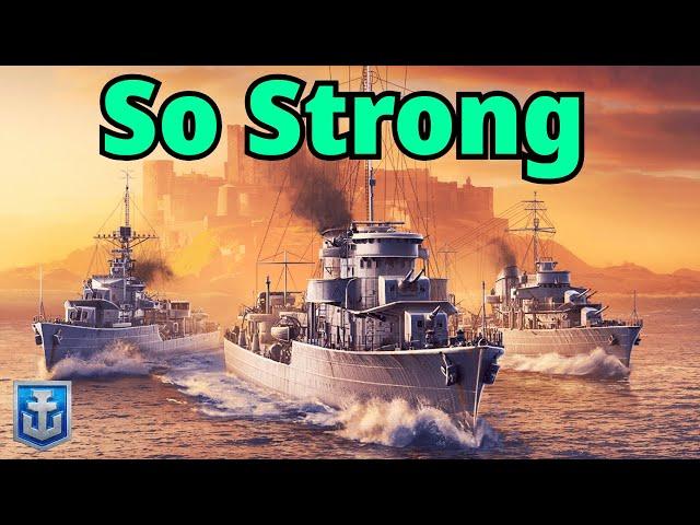 The L. Katsonis is NASTY in World of Warships Legends