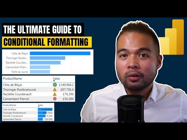 BEGINNERS GUIDE TO CONDITIONAL FORMATTING in Power BI // Beginners Guide to Power BI in 2022