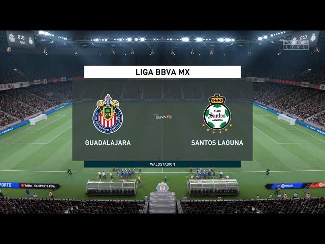  Guadalajara vs Santos Laguna - Mexico Liga MX Clausura 2021/2022 | 06/03/2022 | Gameplay