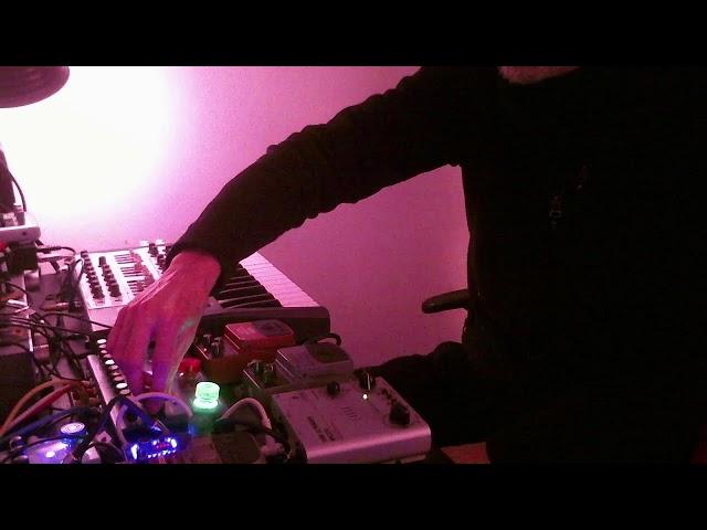 Minibrute Live Session with guitar 6