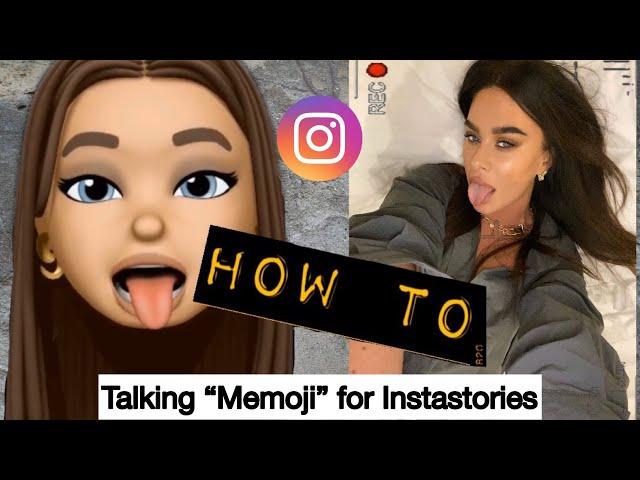 How to “talking Memoji for Instagram stories” || #tashiestipstuesday