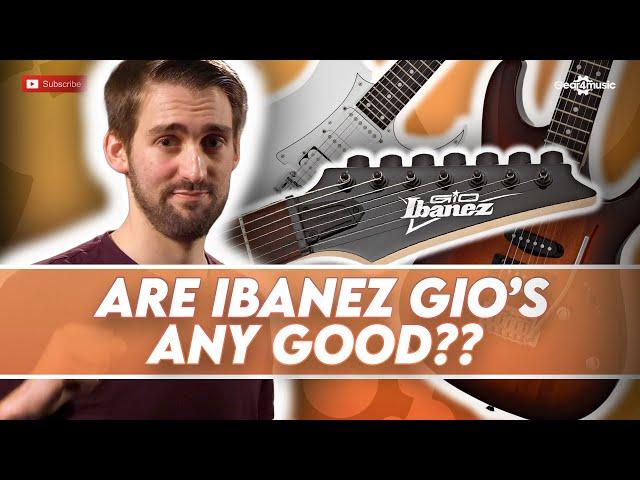 Are Ibanez Gio’s any good ?? | Gear4music guitars