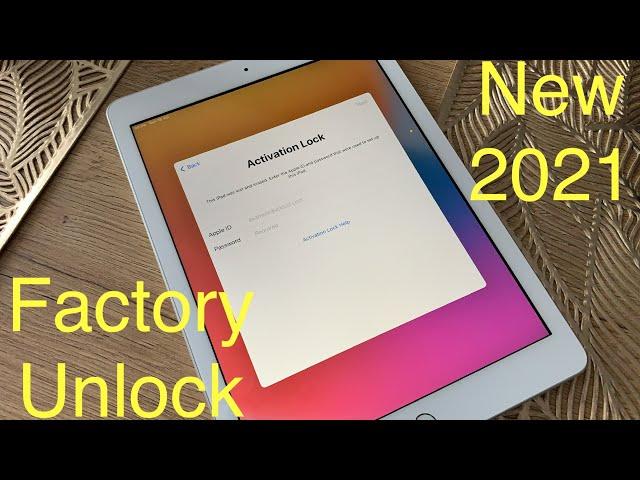 Permanently bypass iPad iCloud Activation lock without Apple ID and Password 1000% Success All Model