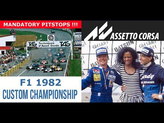 Assetto Corsa F1 1982 Season Downloads