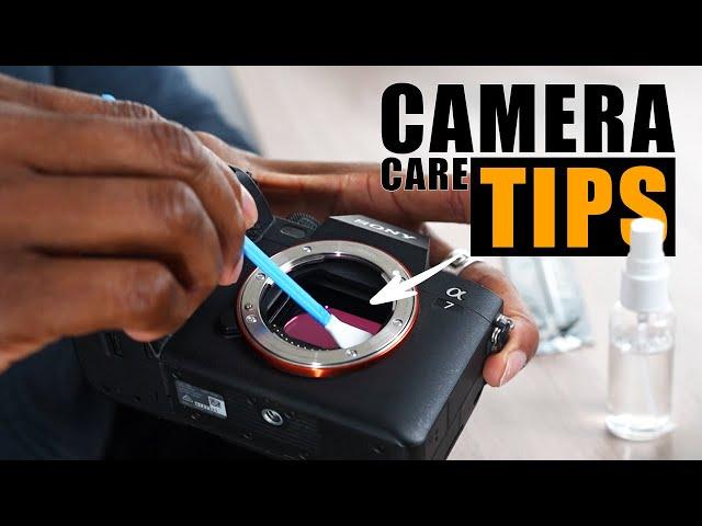 How to Actually Take Care of Your Camera | With These Tips!