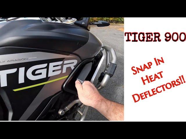 Snap On Heat Deflectors | Triumph Tiger 850 & 900