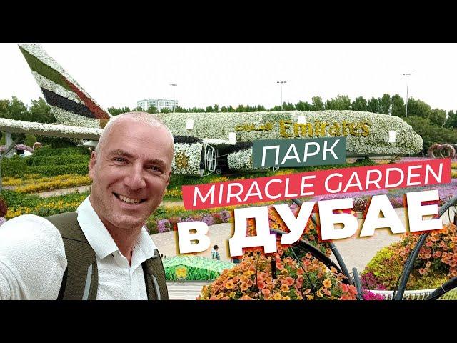 Парк Miracle Garden в Дубае