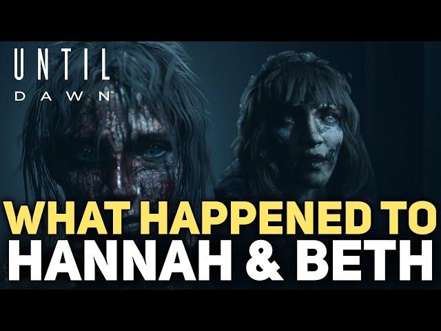 What ACTUALLY Happened To Hannah & Beth - Until Dawn Remake