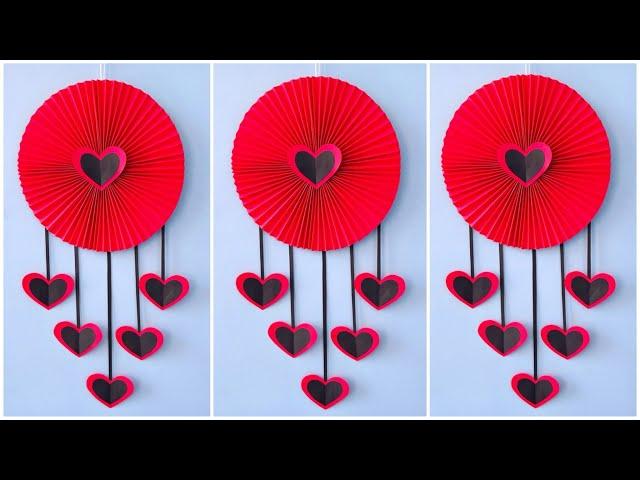 Easy and Quick Paper Wall Hanging Ideas / A4 sheet Wall decor / Cardboard  Reuse /Room Decor DIY