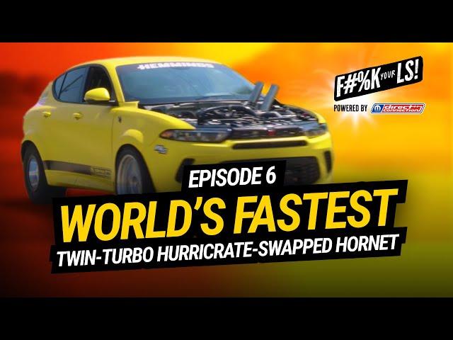 World’s Fastest Twin-Turbo Hurricrate-Swapped Hornet Takes on Roadkill Nights