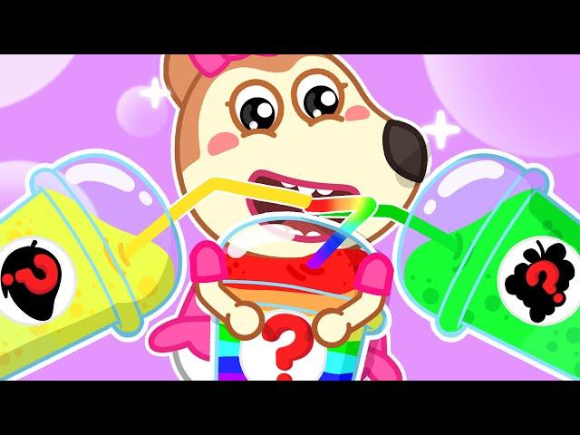 Healthy Fruit Smoothie  Collection for children Song   Wolfoo Nursery Rhymes & Kids Songs