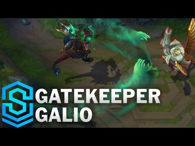 Gatekeeper Galio (2017 Rework) Skin Spotlight - Pre-Release - League of Legends