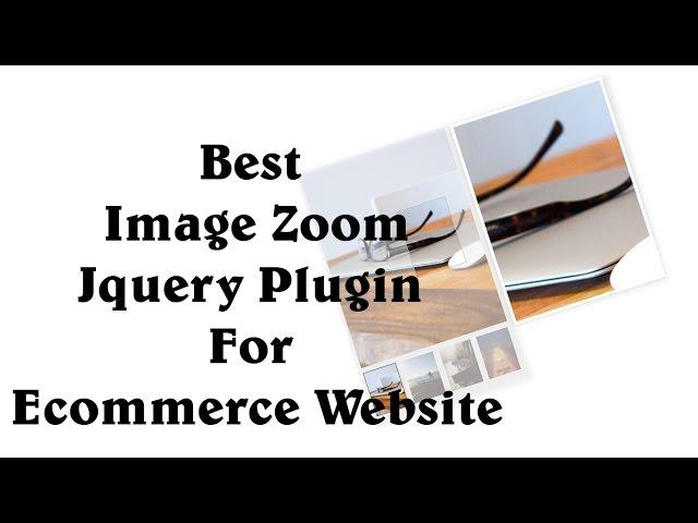 Image zoom Jquery plugin for ecommerce website  tutorial (hindi & urdu )