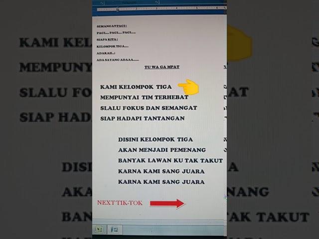 YEL YEL KEREN DI LANJUT TIKTOK VIRAL TERBARU