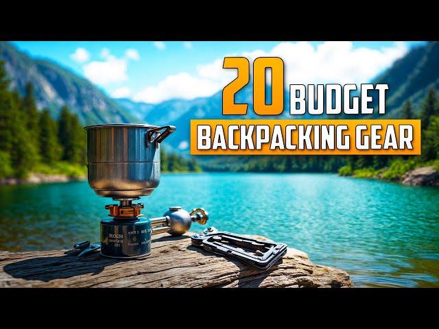 Budget Backpacking Gear for Beginners | Ultralight Backpacking Gear