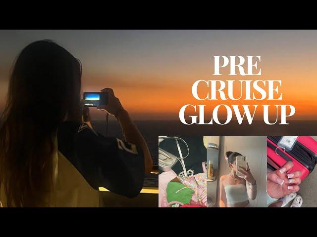 pack and prep with me for a cruise