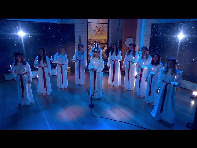 ”Sankta Lucia” i Nyhetsmorgon | Nyhetsmorgon | TV4 & TV4 Play