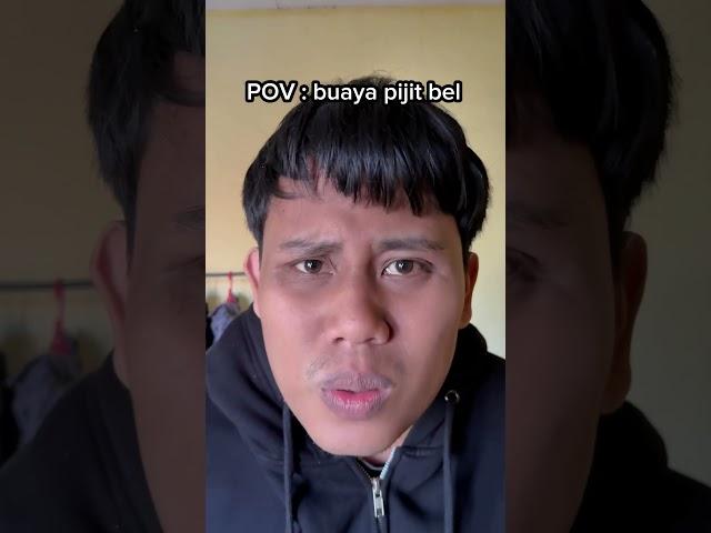 anomali apalagi ini ? buaya pijit bel  #pov #memes #parodi