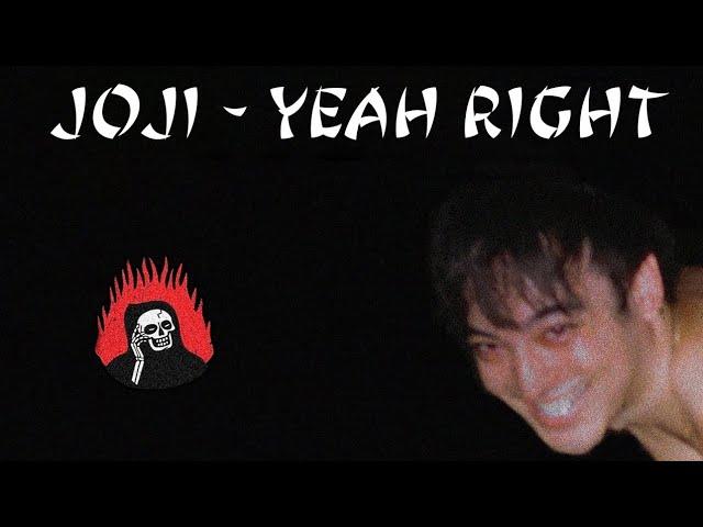 Joji - YEAH RIGHT (РУССКИЕ СУБТИТРЫ / ПЕРЕВОД)