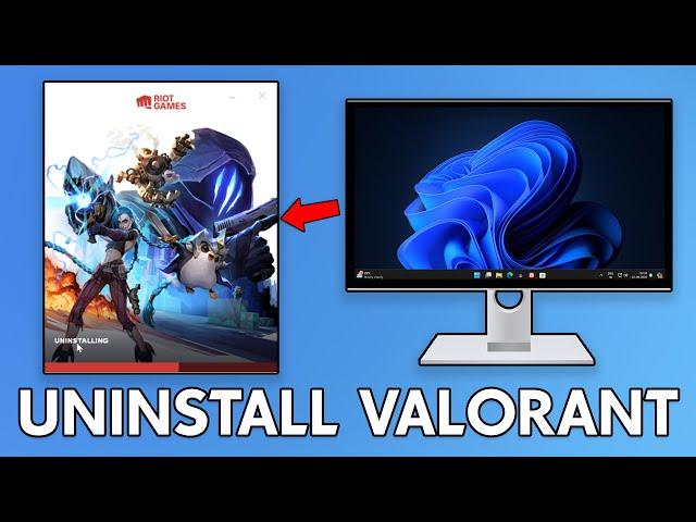 How to UNINSTALL VALORANT Completely From Windows 11/10